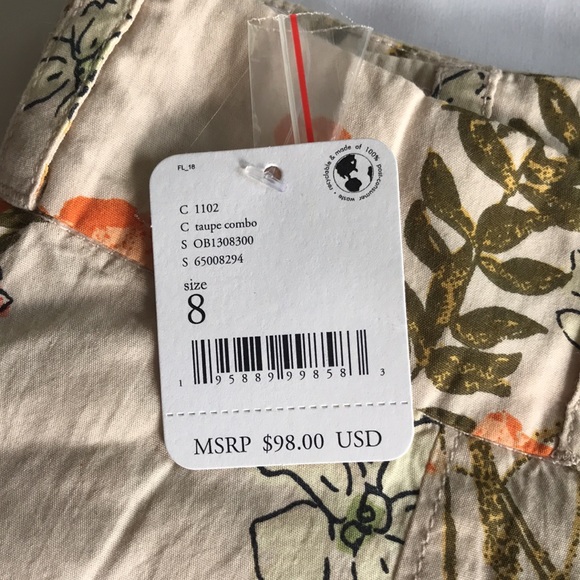 Free People Menorca Cropped Floral Printed Pants - Picture 14 of 16